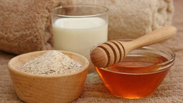 honey and oats for skin rejuvenation